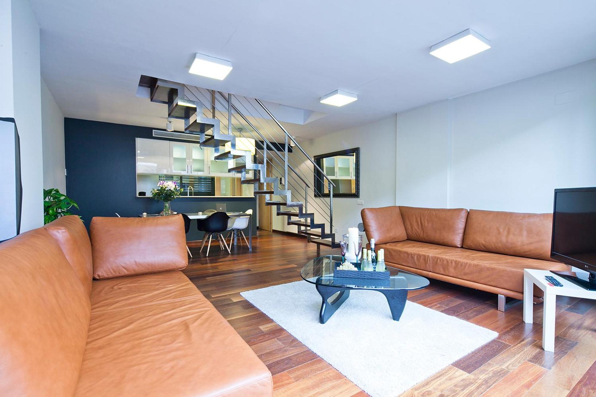 My Space Emirates - Splendid Apartment With Terrace And Pool Near Park Gueell 巴塞罗那 外观 照片