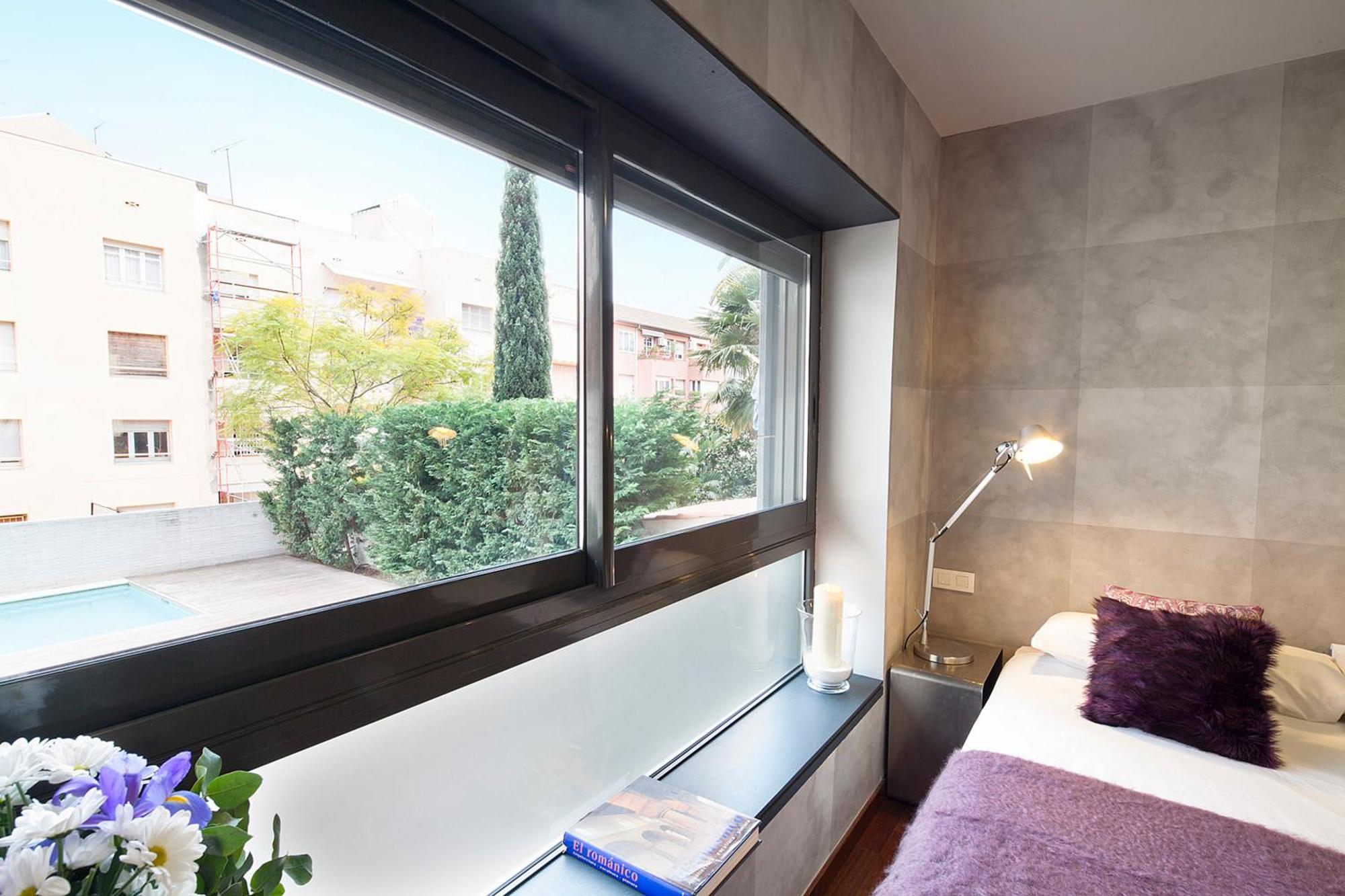 My Space Emirates - Splendid Apartment With Terrace And Pool Near Park Gueell 巴塞罗那 外观 照片